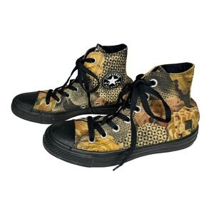 CONVERSE Chuck Taylor All Star Digital Floral Hi Top Tennis Shoes Sz 6 MINT!